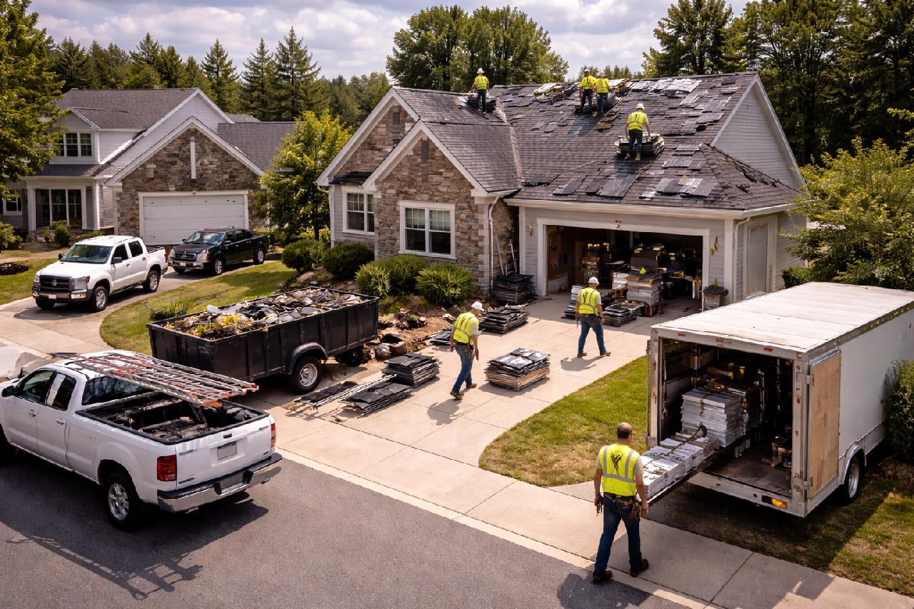 Metal Roof Installation service photo
